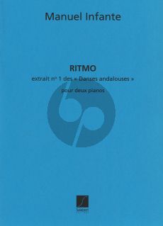 Infante  Danses Andalouses No.1: Ritmo 2 pianos (2 copies included)