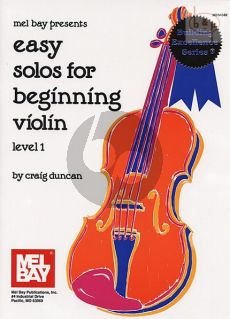 Easy Solos for Beginning Violin Level 1 for Violin and Piano