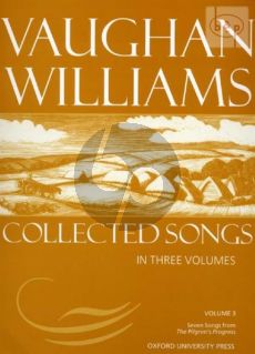 Vaughan Williams Collected Songs Vol. 3 Medium-High (7 Songs from the Pilgrim's Progress)