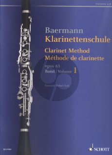 Klarinettenschule Op.63 Vol.1