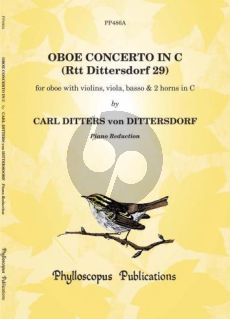 Dittersdorf Concerto C-major (Dittersdorf 29) Oboe-Orchestra (piano red.)