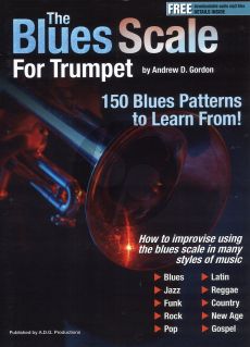 The Blues Scale for Trumpet Book - Audio online