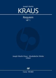 Kraus Requiem VB 1 Soli-Chor-Orchester (Klavierauszug) (Wolfram Enslin)