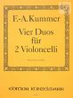 Kummer 4 Duos Op.103 2 Violoncellos (Thomas-Mifune)