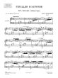 Hasselmans Feuilles d'Automne Harpe (3 Improvisations Faciles)