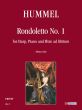 Hummel Rondoletto No.1 Harp-Piano with Flute ad lib. (Score/Parts) (Roberto Illiano and Luca Lévi Sala)