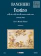 Festino nella sera del Giovedi Grasso avanti cena Op.XVIII (5 Mixed Voices) (Score)