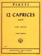 Platti 12 Caprices Op.25 for Violoncello (Edited by Pierre Fournier) (IMC)