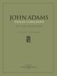 Adams Concerto for Violin and Orchestra (piano reduction by John McGinn)