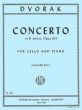 Dvorak Concerto B-minor Op.104 Cello and Piano (edited by Leonard Rose)