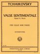 Tchaikovsky Valse sentimentale Op.51 No.6 for Violoncello and Piano (Edited Leonard Rose)