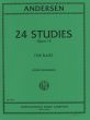 Andersen 24 Studies Op.15 for Flute (Edited by John Wummer)