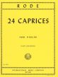 Rode 24 Caprices Violin (edited by Ivan Galamian)