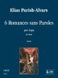 Parish Alvars 6 Romances sans paroles Harp (edited by Anna Pasetti)