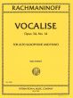 Vocalise Op.34 No.14 Altsax-Piano(Finney)