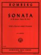 Romberg Sonata Op.43 No.1 B-flat major Cello and Piano (F.G. Jansen)