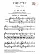 Verdi Rigoletto (Vocal Score) (it.)