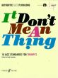 It Don't Mean a Thing for Trumpet (10 Jazz Standards) (Bk-CD)