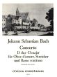 Bach Konzert D-dur BWV 1053 Oboe d'Amore, Streicher und Bc Ausgabe Oboe d'Amore und Klavier (Herausgegeben von Arnold Mehl) (Klavierauszug Friedemann Winklhofer)