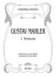 Mahler Symphony No.1 D-major Piano 4 Hds. (edited by Bruno Walter)