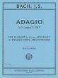 J.S. Bach Adagio E-flat major BWV 1017 Clarinet-Piano (Alto Flute/Engl.Horn) (arr. Karl Kraber)