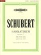 Schubert 3 Sonatinen Op. Posth. 137 Violin and Piano (edited by Klaus Burmeister) (Peters-Urtext)