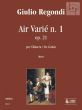 Regondi Air Varie No. 1 Op. 21 for Guitar (edited by Fabio Rizza)