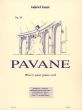 Faure Pavane Op.50 Piano seul