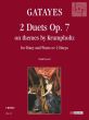 2 Duets on Themes of Krumpholtz Op.7 Harp-Piano (or 2 Harps)