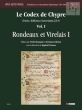 Codex de Chypre Vol.1 Rondeaux et Virelais 1