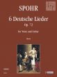 6 Deutsche Lieder Op.72