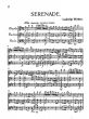 Weber Serenade for Flute. Violin and Viola Score and Parts