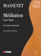 Meditation from Thais Violin and Guitar