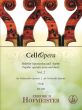 CellOpera Vol. 2 Beliebte Opernarien und Duette 4 Violoncellos.) (Part./Stimmen)