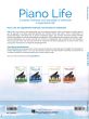 Merkies Piano Life Lesboek 2 Boek met Audio Online (Complete methode voor lespraktijk of zelfstudie in eigentijdse stijl) (Demo and Play-along)