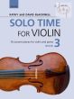 Solo Time for Violin Vol.3 (16 Concert Pieces)