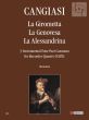 La Girometta-La Genovesa-La Allessandrina (3 Instrumental 4 -part Canzonas) (4 Recorders) (SATB)