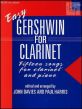 Easy Gershwin for clarinet