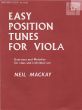 Easy Positions Tunes for Viola