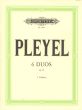 Pleyel 6 Duos Op.24 2 Violinen (Stimmen) (Carl Herrmann)