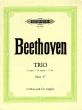 Beethoevn Trio C-major Op.87 2 Oboes and Cor Anglais (Parts) (Peters)