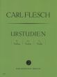 Carl Flesch Urstudien Violine