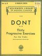 30 Progressive Exercises Op.38 Violin
