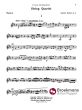 Barber String Quartet Op.11 (Parts)