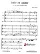 Arrieu Suite en Quatre Flute-Hautbois-Clarinette et Basson Patition et Parties