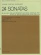 Schickhardt 24 Sonatas Vol.1 for Alto Recorder and Basso Continuo (Edited by Walter Bergmann, Frans Brüggen)