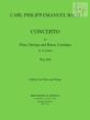 Concerto a-minor WQ.166[H.431] Flute-Strings and Bc