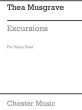 Musgrave Excursions for Piano 4 hds