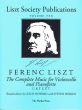 Liszt Complete Music Violoncello-Piano (Urtext) (with Harp and Harmonium[Organ] part) (Howard-Isserlis)