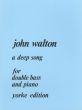 Walton A Deep Song Double Bass-Piano